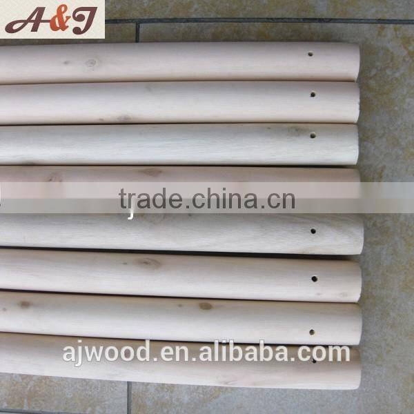 Wholesale broom stick with hole at top end good dry