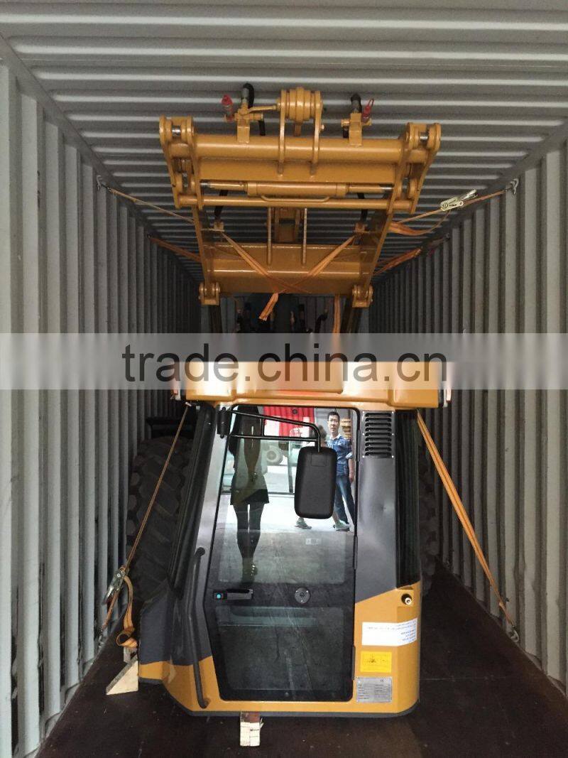 CE 4WD joystick loader hot sale in Canada EPA engine 2 ton wheel loader