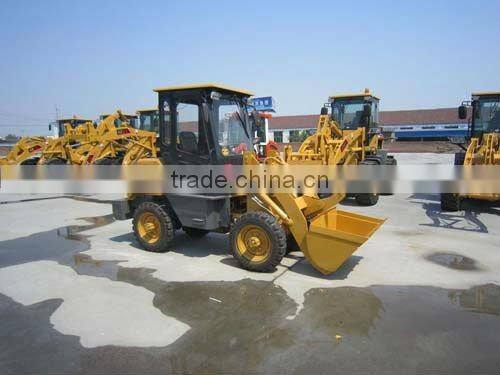 wheel loader with CE and quick hitch ,joystick