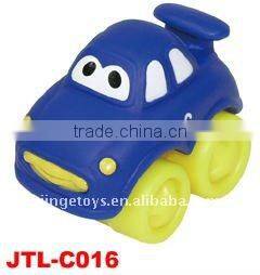 Mini squeeze plastic car toy