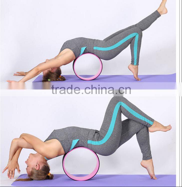 High Quality TPE Dharma Yoga Wheel Wholesale & Custom-100%Quality Guarantee