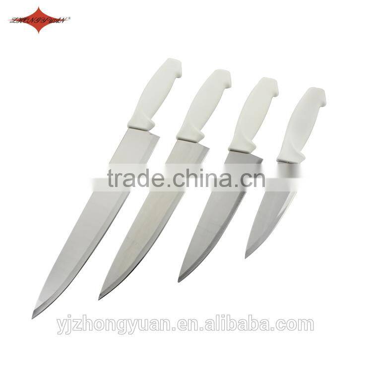 ZY-B10512 10 inch stainless steel chef kitchen knife with comfortable PP handle