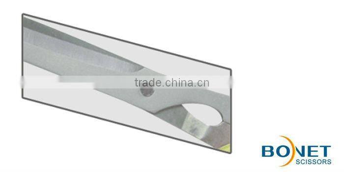 S66046 CE certificated 6-3/4" office desk stainless steel plastic handle stationery scissors