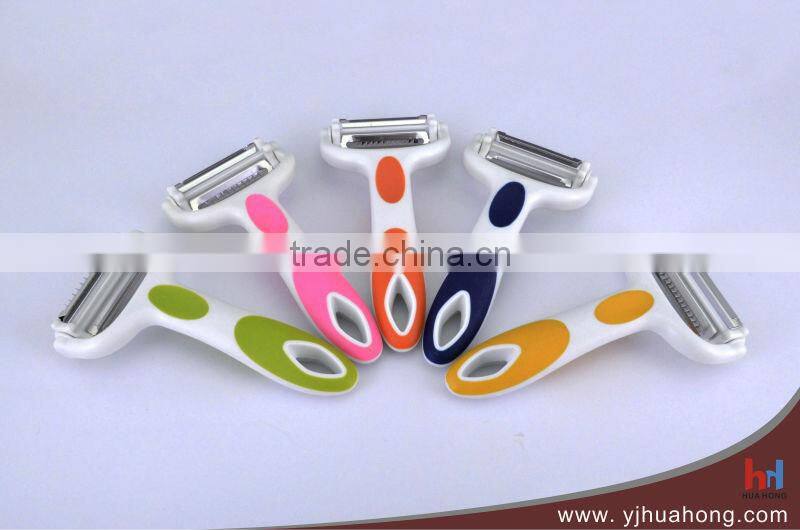 High Quality Multifunctional 3 in 1 Blades Vegetable Peeler