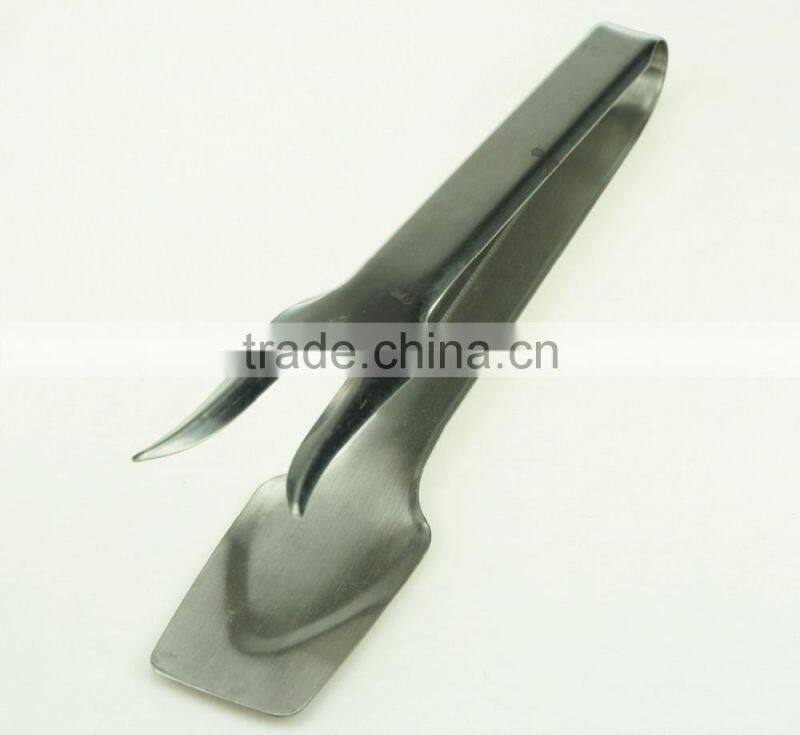 39010 Stainless Steel Kitchen Tongs BBQ Grill Food salad Tongs fork tong