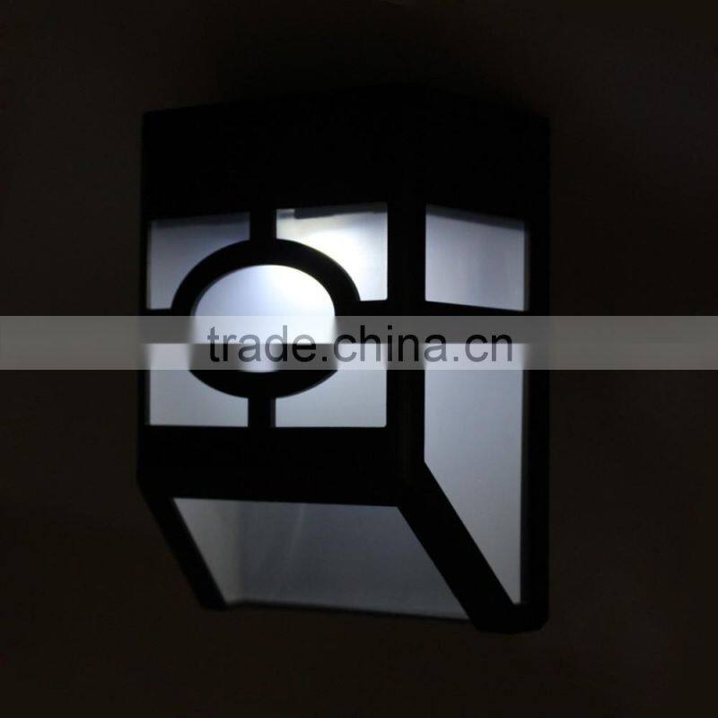 Garden solar powered sensor led lighting