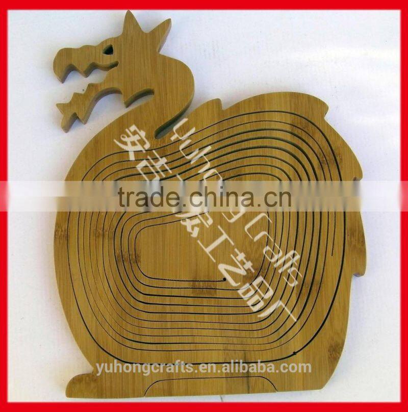 Cheap and high quality bamboo fruit basket