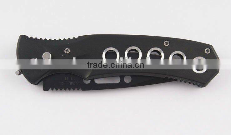 New design Multi functional stainless steel folding pocket strider knife PHM8002