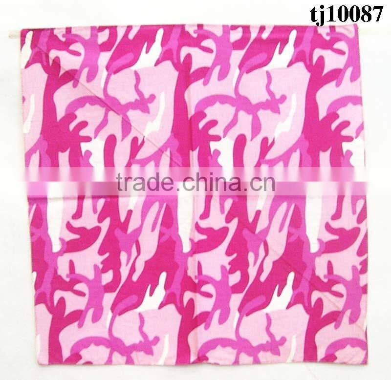 Simple and elegant flower kerchief in custom size