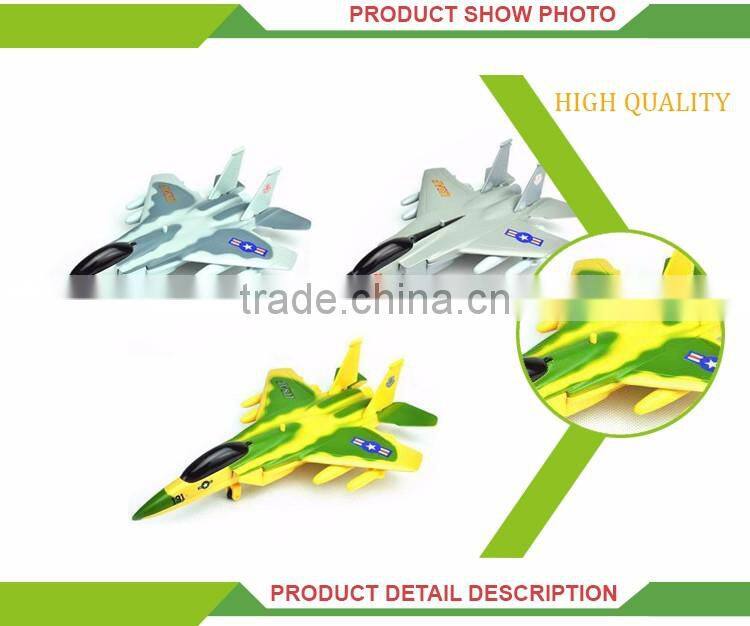 Top sale 9 inch good quailty diecast toys metal airplane model