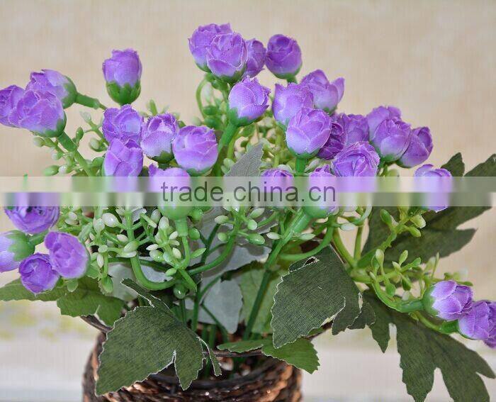 Fake flower for home decoration of cheap wholesale