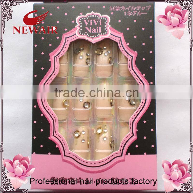 Wholesale diamond genius series beauty care luxury nail art tips