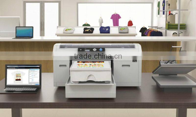 A3 dgt flatbed t shirt printer