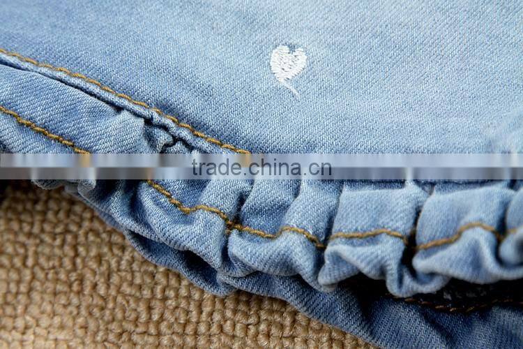 GZY direct sell price high quality jean shorts ladies wholesale china fahsion and slim style stock lots 2017