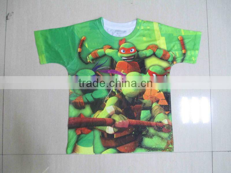 Hot sale !!! fashion 120grams full sublimation t shirt printing images