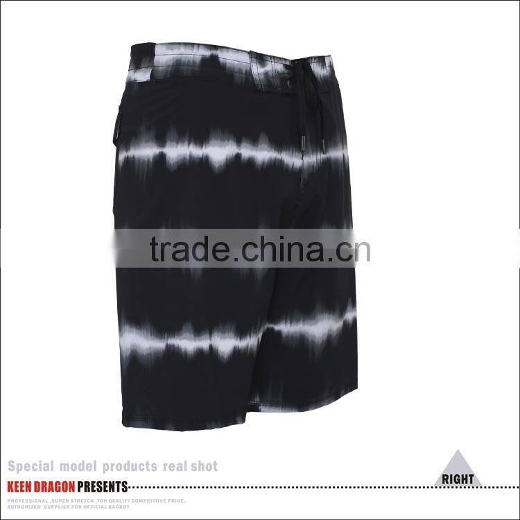 High Quality Custom Design 4 Way Stretch Mens Swimshorts