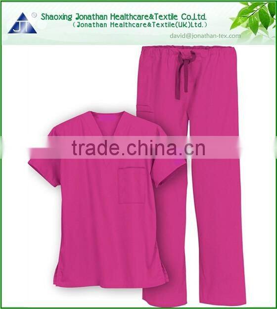 Hospital use women gender scrubs medical scrubs uniforms