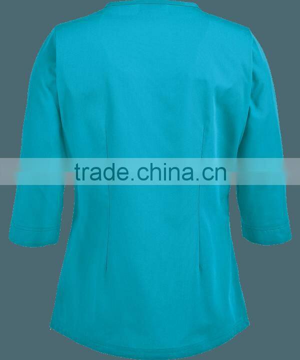 Custom Hot Sale Medical Uniforms V-neck Scrub Tops