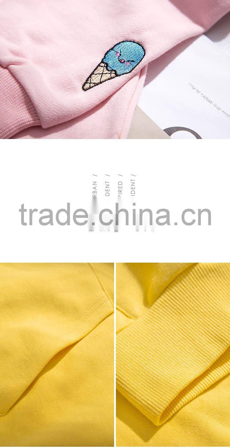 2017 New hip hop fashion design Full Sleeve Chinese Manufacture Hoodie wholesale hoodie sweatshirts