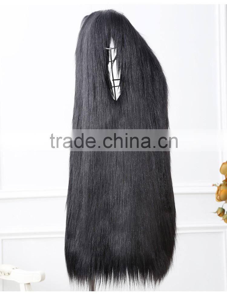Pure colour long hair woman sheep fur faux fur sleeveless waistcoats