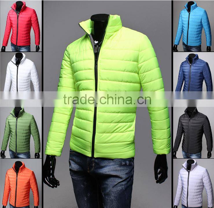 china bulk custom design man winter padded down jackets