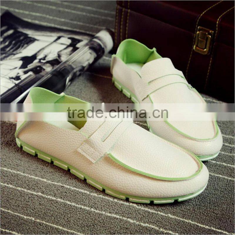 Men Casual Shoes 2016 Fashion Men Shoes Leather Men Moccasins Slip On Male Flats Shoes