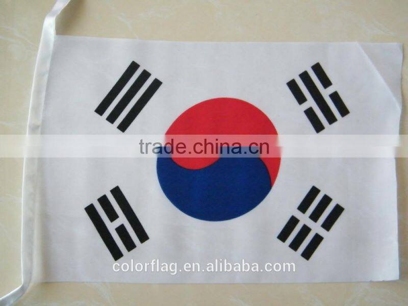 printed polyester country flag