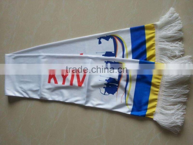 wholesale polyester soccer scarf