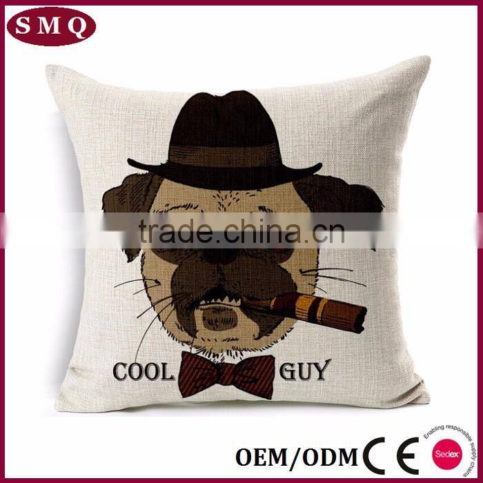 16*16 inch custom digital printing square pillow cushion
