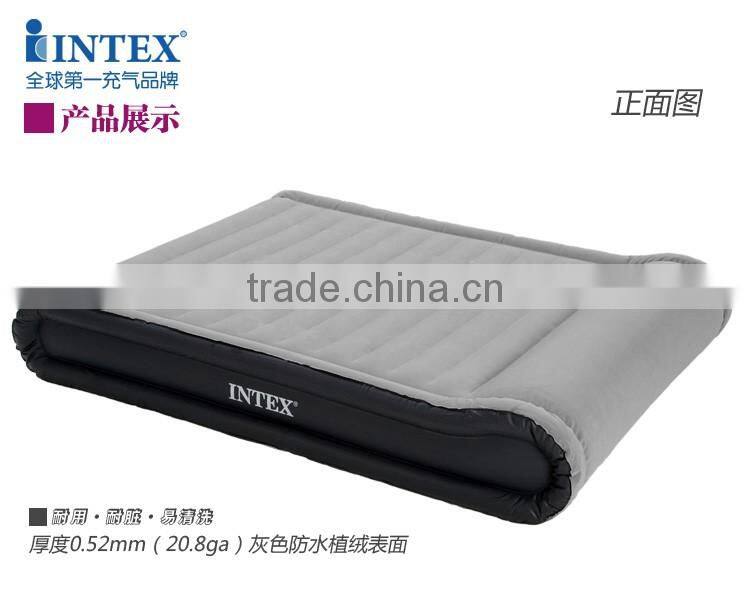 INTEX Inflatable Deluxe Mid Rise Pillow Rest Airbed