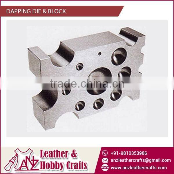 Jewelry Tools and Materials Dapping Block