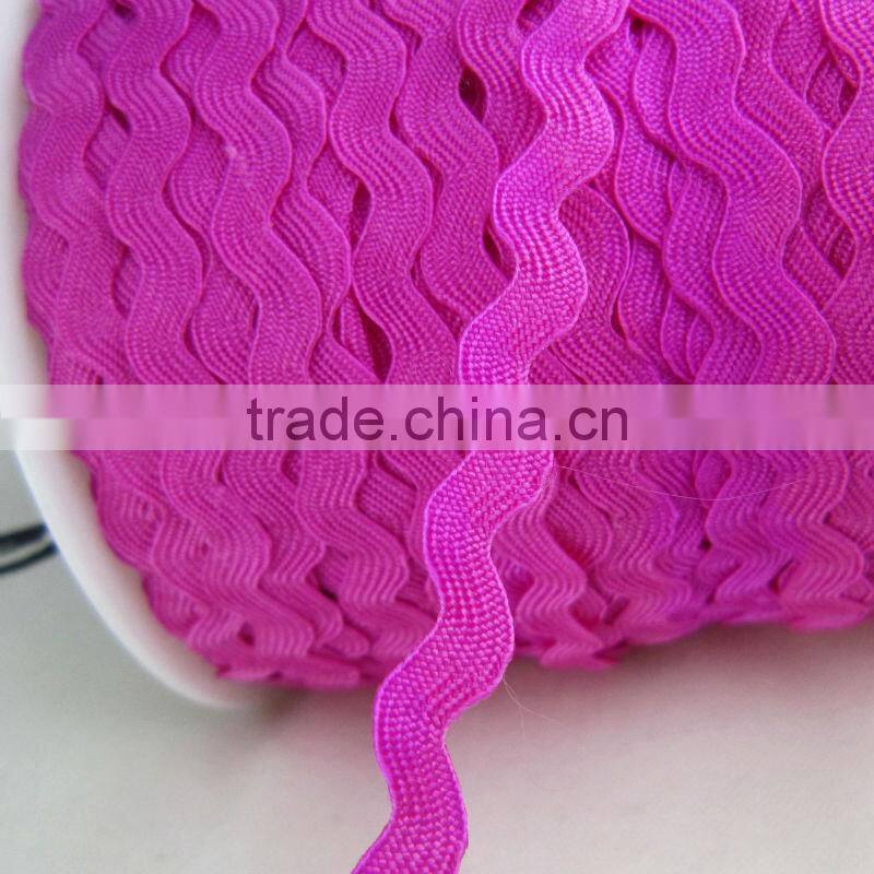 Zig Zag Ribbon, Ric Rac Tape,Pleated ribbon