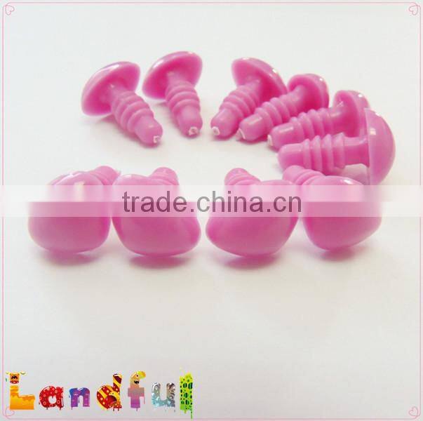 Colorful Plastic Triangle Nose Stuffed Animal Nose Craft Doll Nose