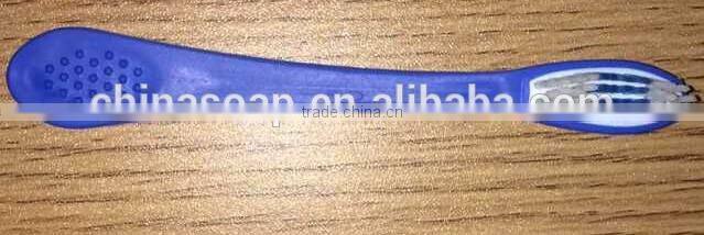 soft rubber handle prison toothbrush