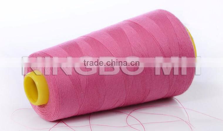 Superior quality 100% polyester sewing thread