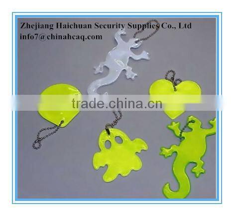 PVC Reflective Keychain Toy