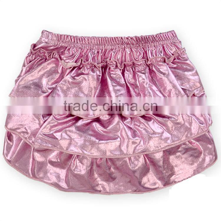 Festive metallic gold bloomers,bubble baby girl bloomers M5112004