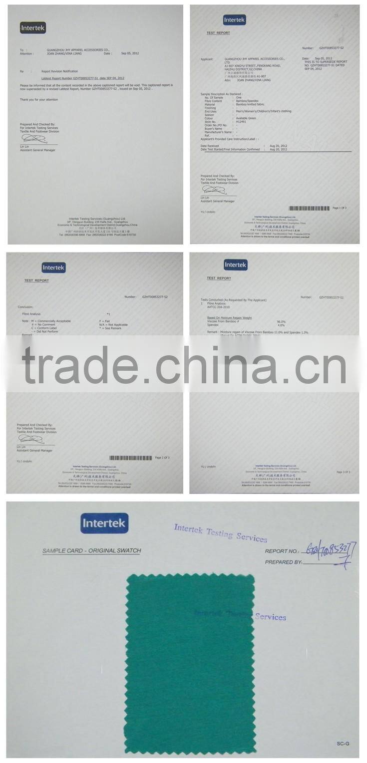 New product fabric bamboo spandex knitted single jersey fabric