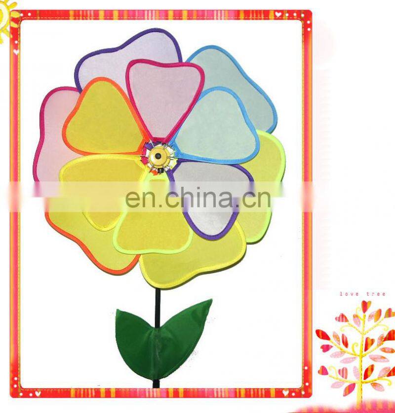 China Supplier Cheap Wholesale Polyester Craft Garden Decoration windmill