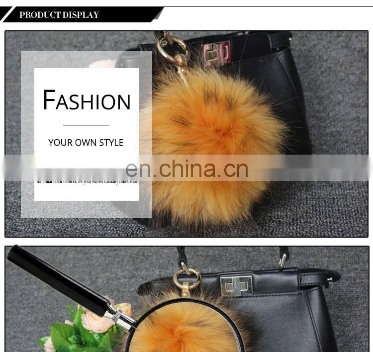 Wholesale 2017 new design decoration wholesale fur accessories