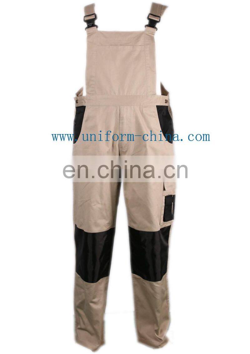 100% cotton twill bib pants / trousers / work wears