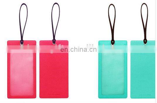 Low price wholesale luggage tags with you LOGO