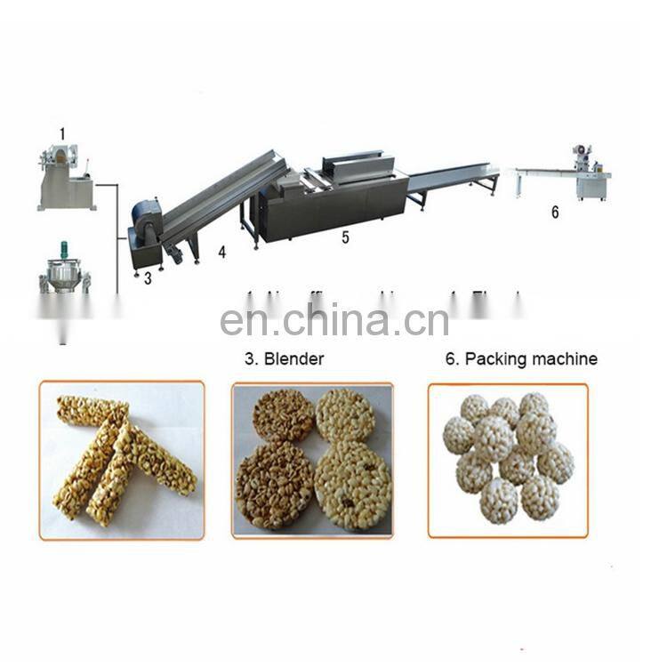 production line puffed rice ball maker cereal bar machine popcorn ball maker machine