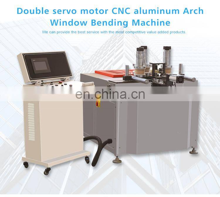Single head cutting saw for profile aluminium window making