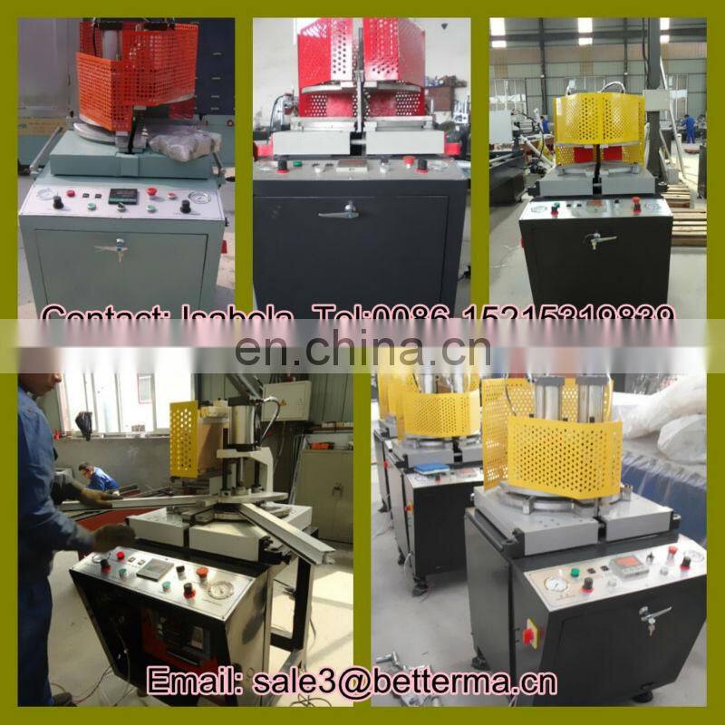 PVC&UPVC Window Door Welding Machinery / Two Heads Welding Machine/Weld Plastic window and door machine