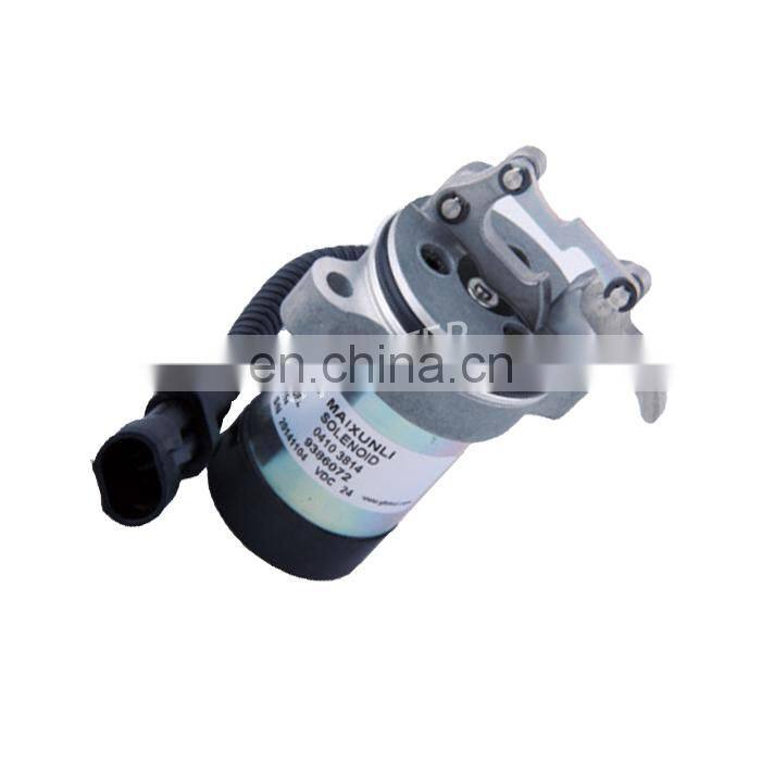 Truck Engine 12V 24V Shutoff Solenoid Valve 04103816 04103814 for Deutz BF6M2012 BF4M2012 TCD2011 BF4M1011F