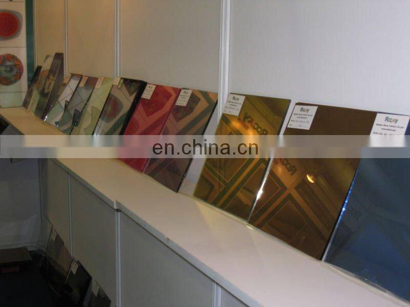 building glass 6mm 4mm 5mm glass for building tinted lake blue grey bronze green clear building glass