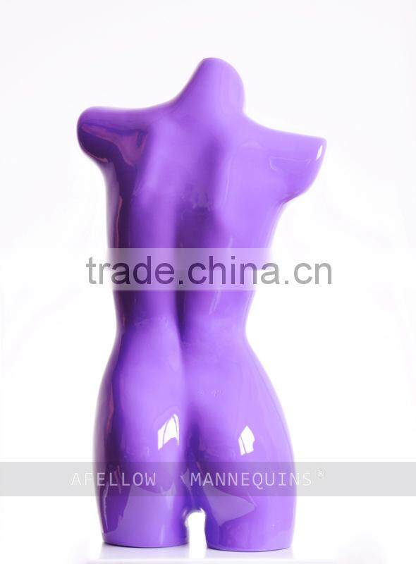 garments display half-length female mannequin on sale