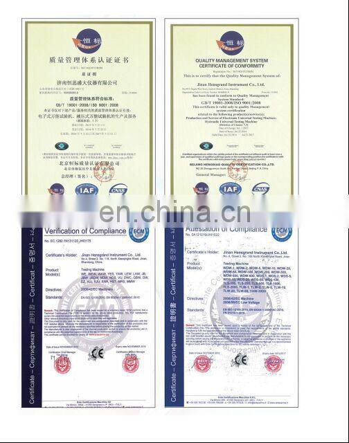 600KN 60TON Precise hydraulic instron used universal tensile testing machine price