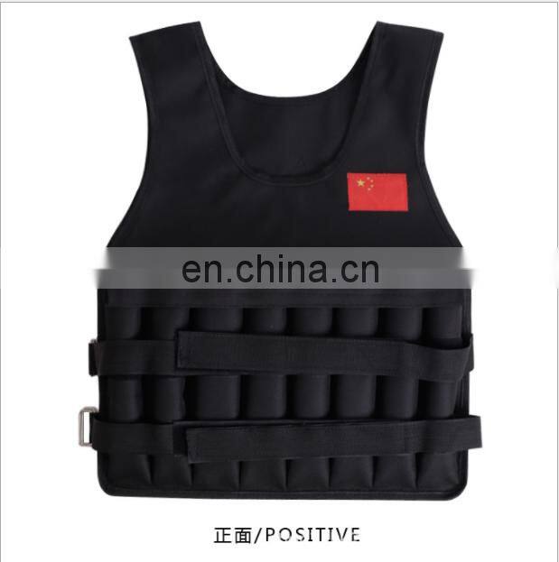 2021 Weight vest running sandbag male fitness exercise training adjustable weight invisible ultra-thin army vest sand vest